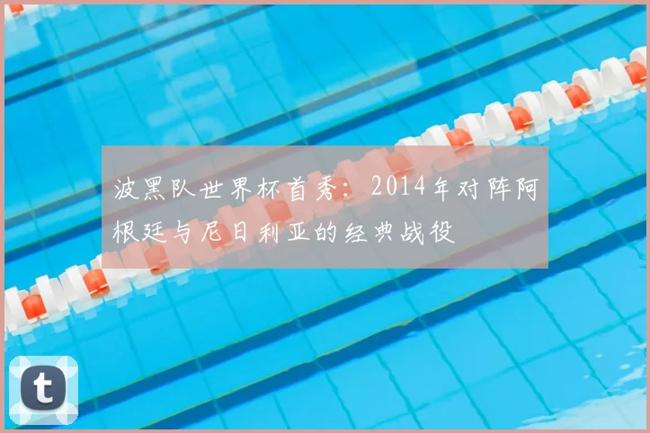 波黑队世界杯首秀：2014年对阵阿根廷与尼日利亚的经典战役