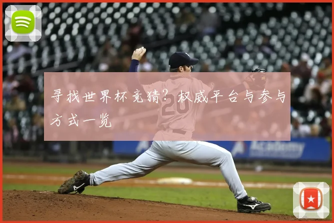 寻找世界杯竞猜？权威平台与参与方式一览